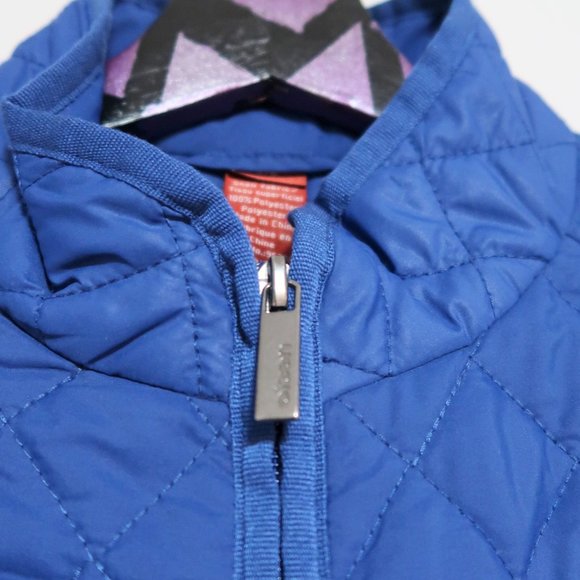 Olsen Europe Royal Blue Quilted Vest Small - Picture 3 of 8